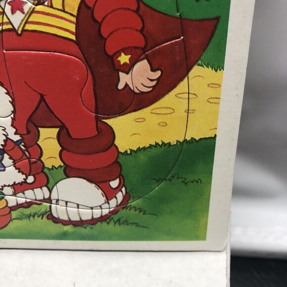 Vtg 1983 Rainbow Brite Golden Hallmark Frame-Tray Puzzle Kids Activity Game - Picture 8 of 11